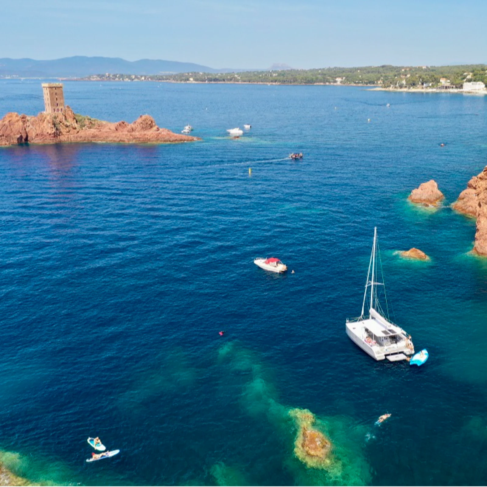 Sortie Catamaran Saint Raphael