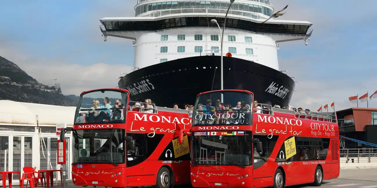 Monaco Hop on Hop Off Bus Route Map