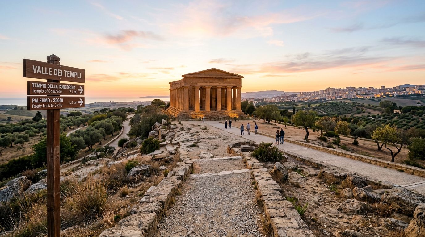 How to Get to Valley of the Temples From Palermo