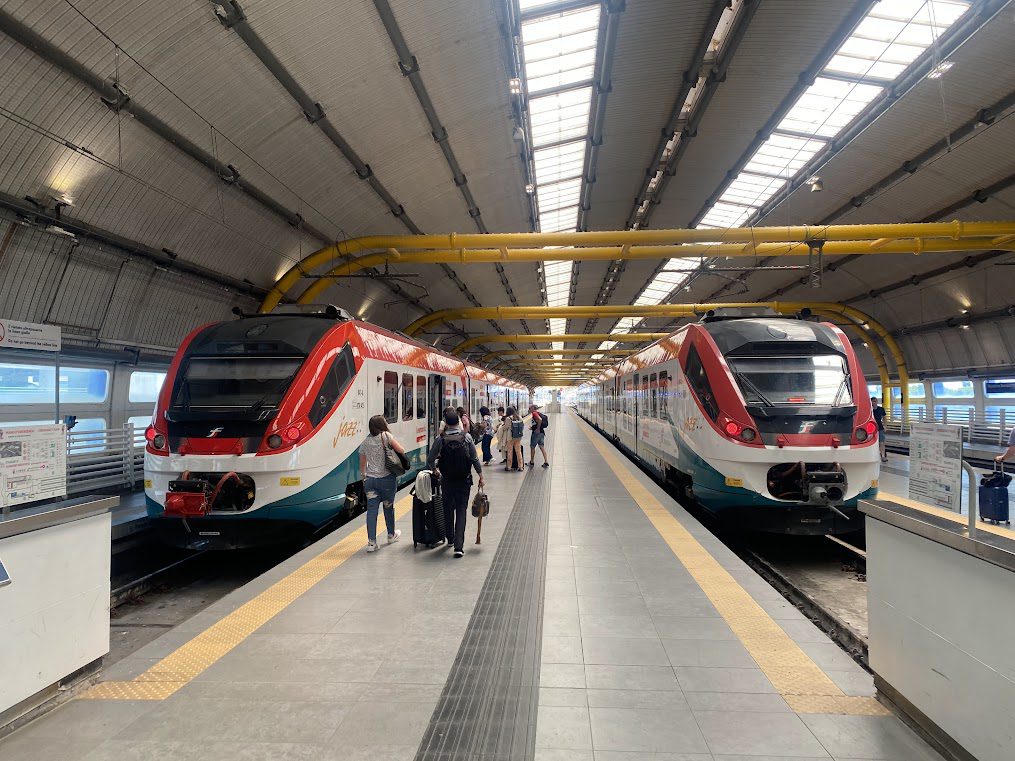 Fiumicino Airport to Civitavecchia by Train