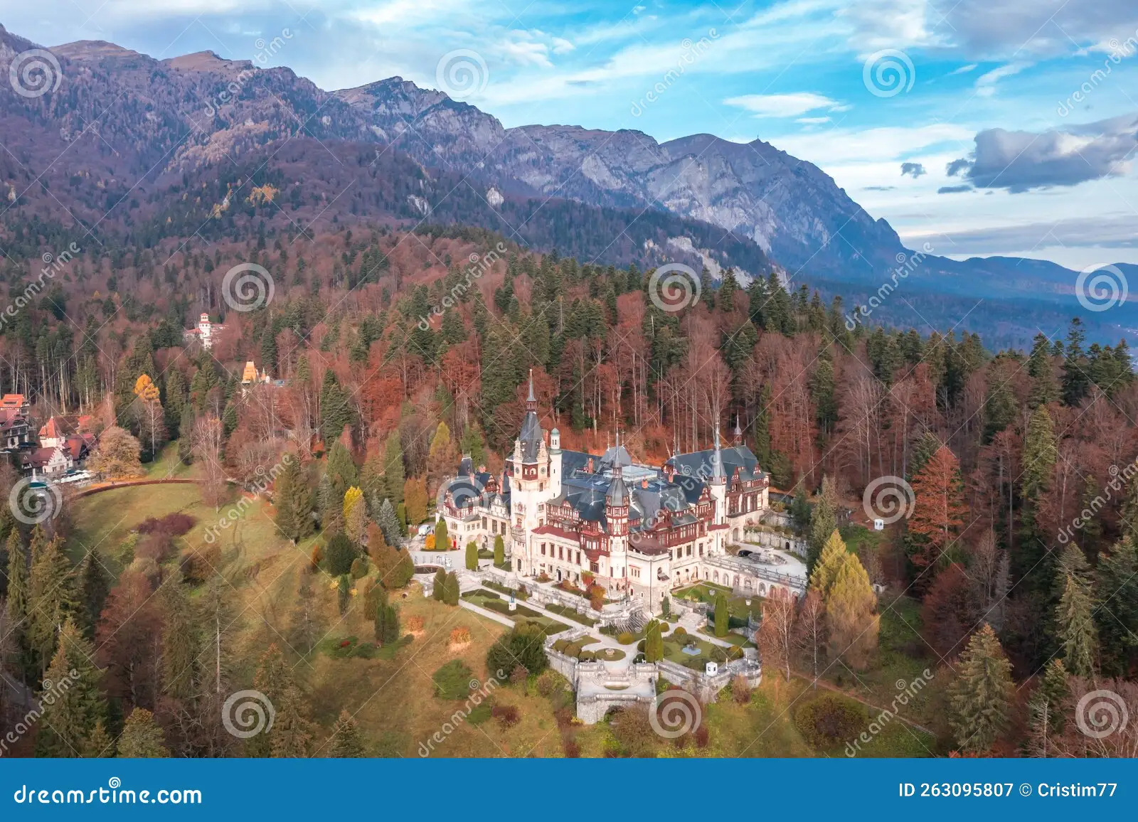 Meadow Viewpoint Near Sinaia Market