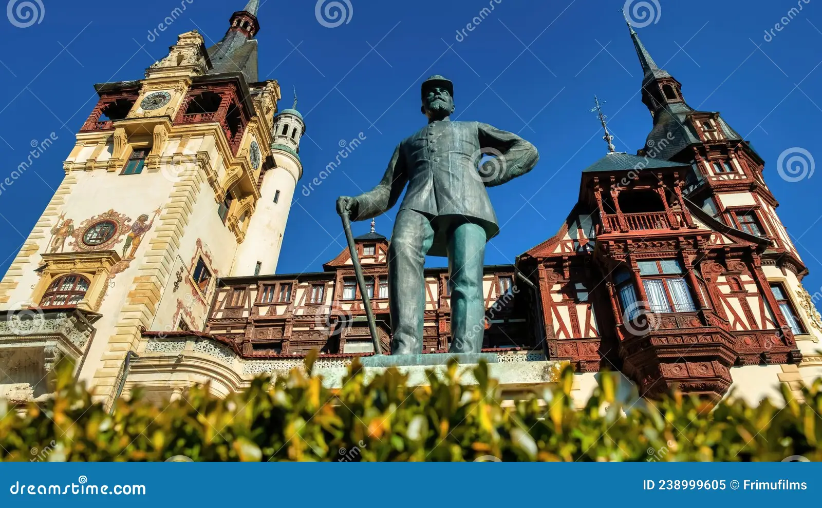 King Carol I Statue Terrace