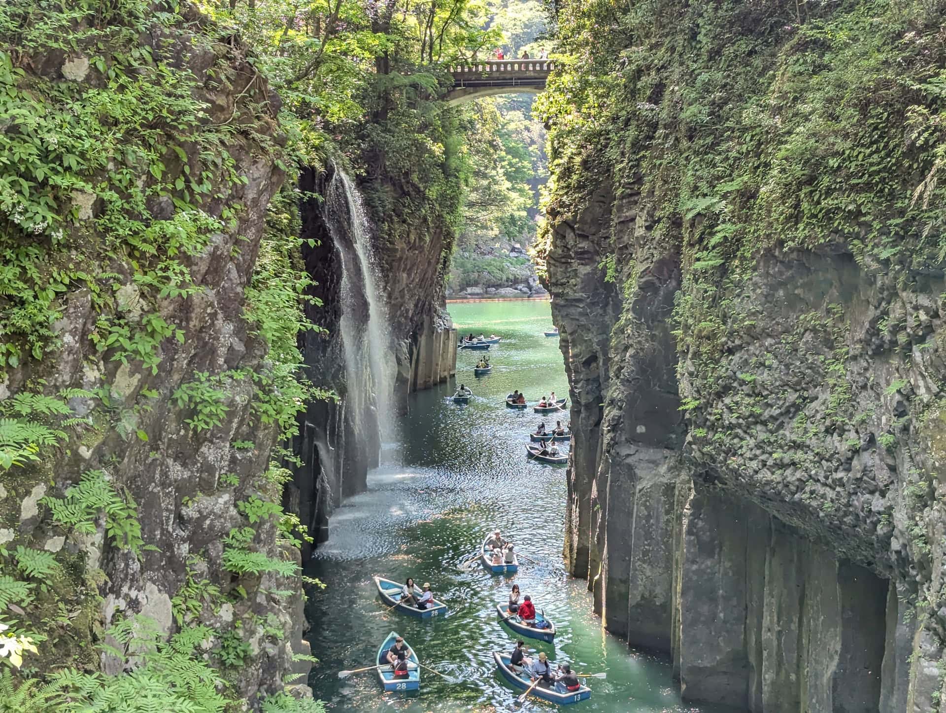 Takachiho Gorge From Fukuoka Bus
