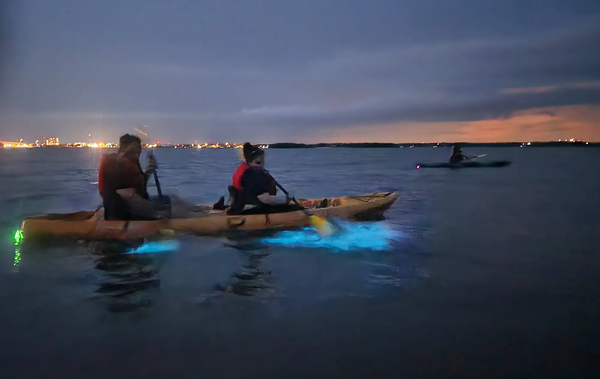 Bioluminescence Kayaking Best Time