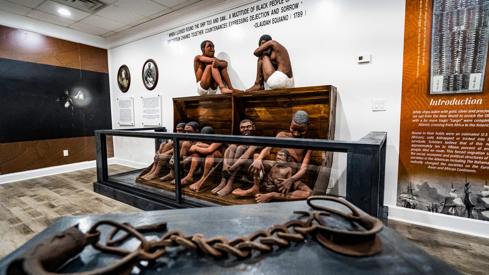 Slavery at Oak Alley Exhibit