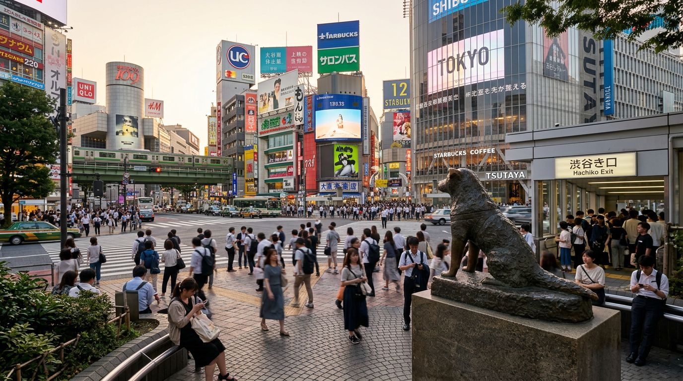 Hachiko Statue