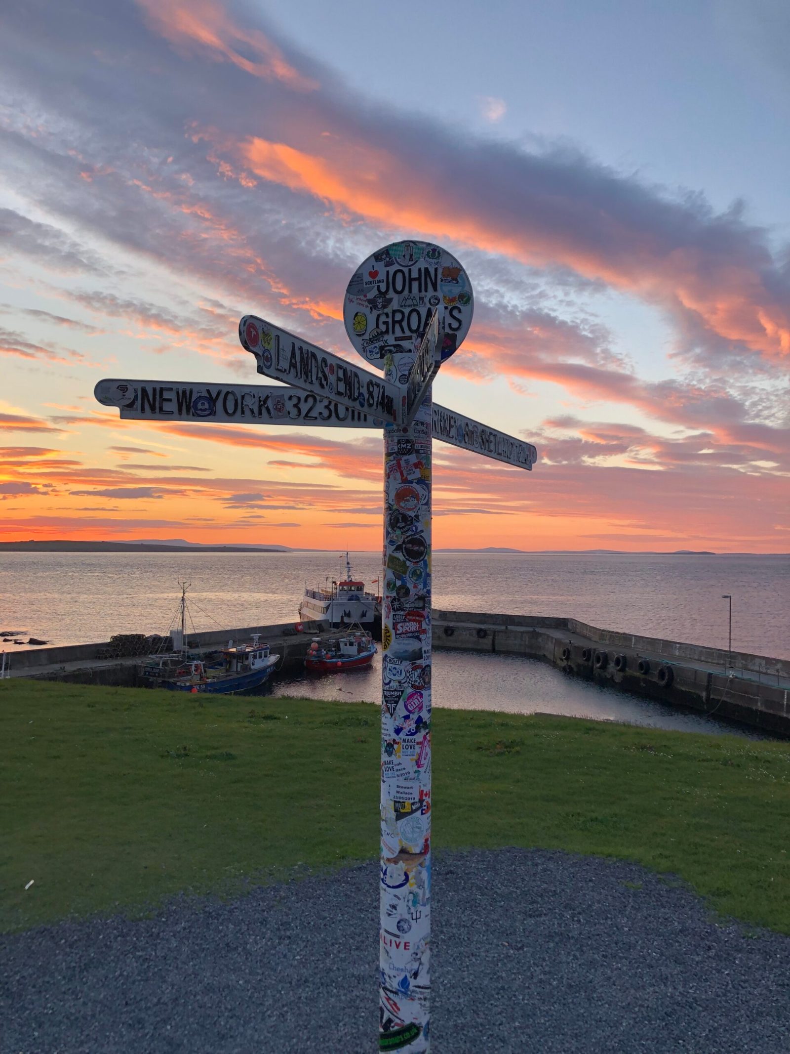 John O'Groats Signpost