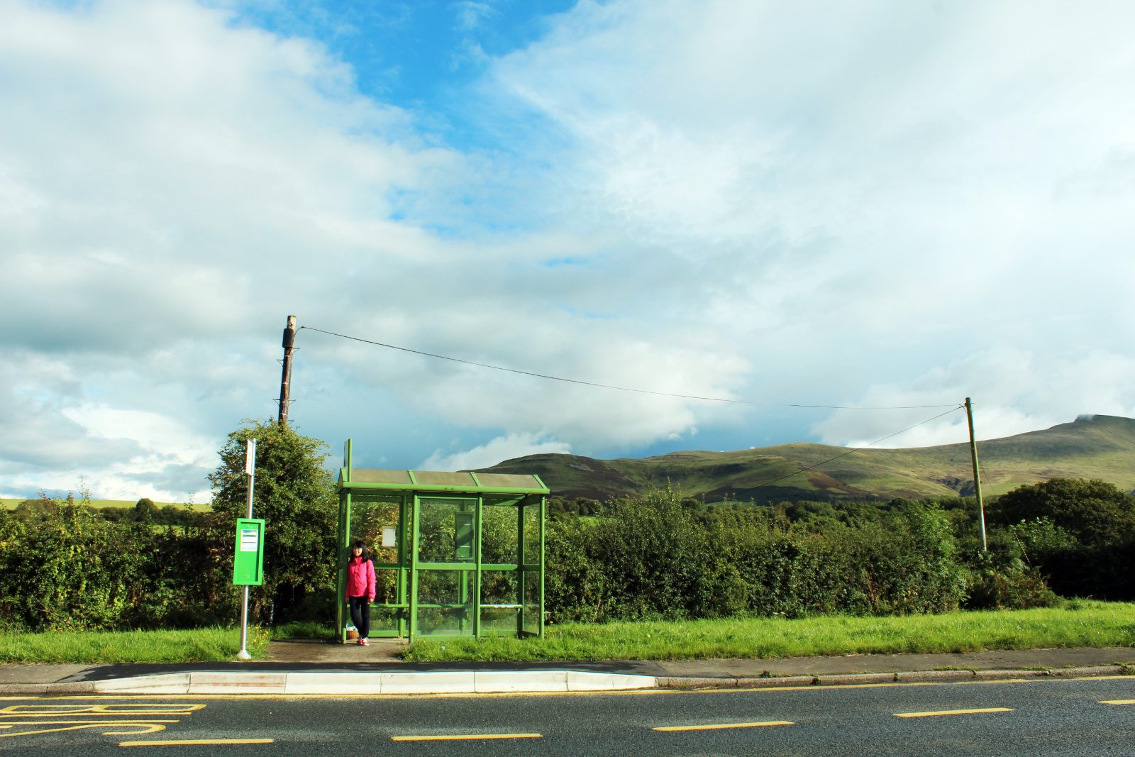 Brecon Beacons From Cardiff Bus
