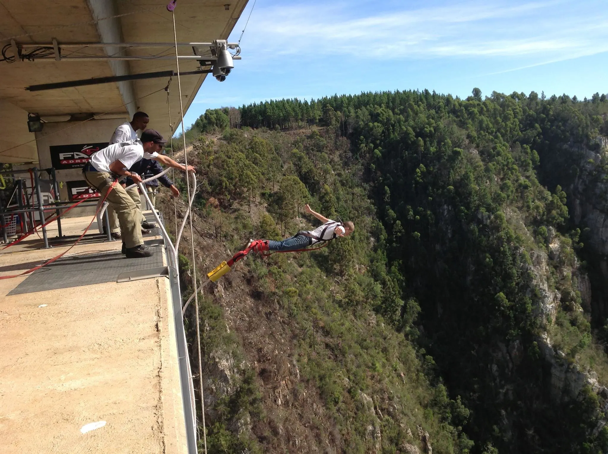 Bloukrans Bridge Bungee Jump Weight Limit