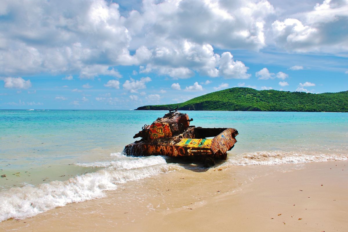 Flamenco Beach White Sands