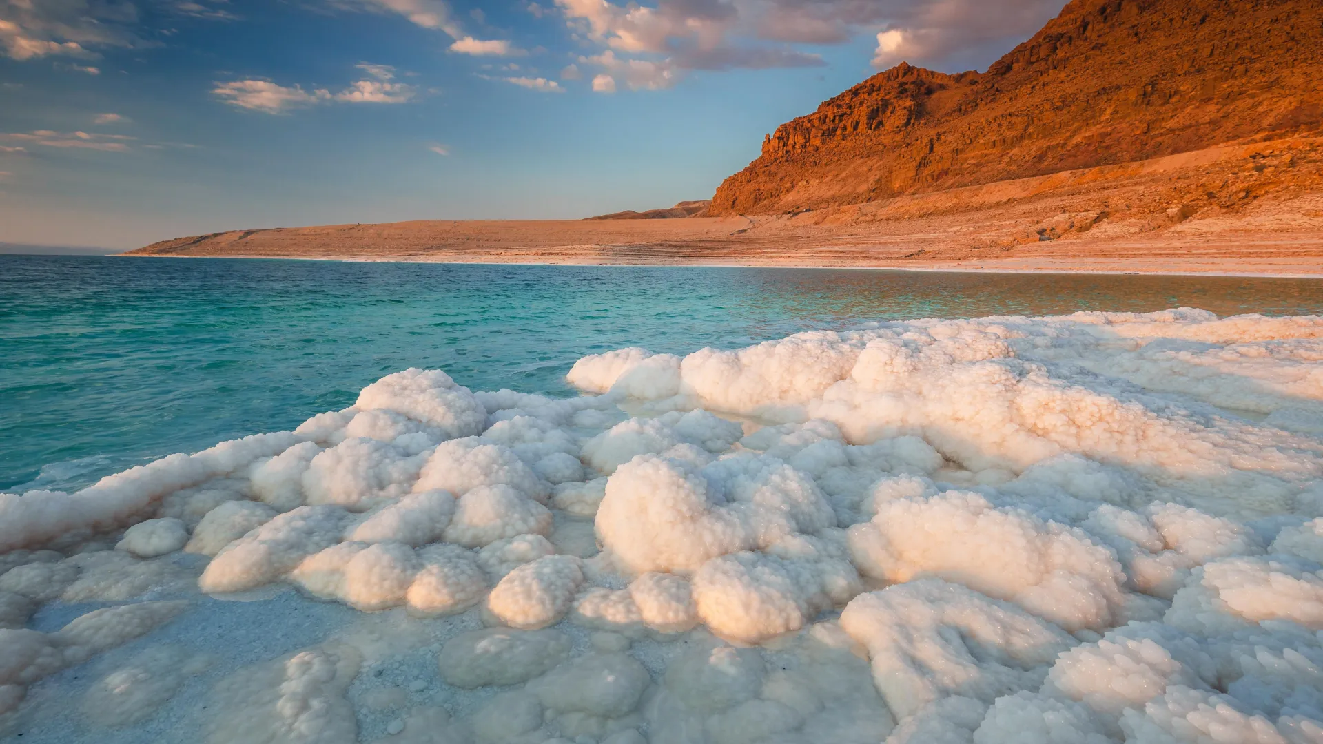 Dead Sea Salt Formations