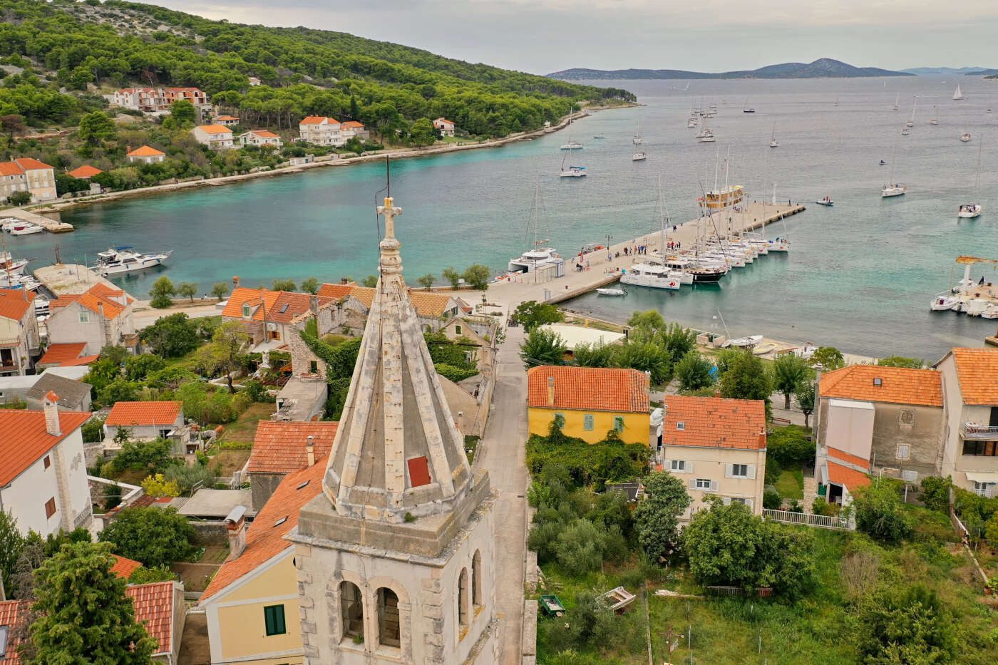 Zlarin Port Promenade