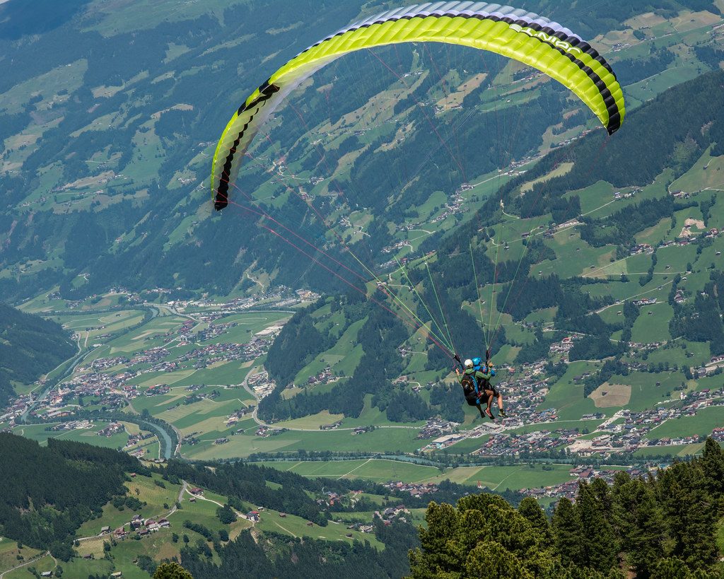In-Flight Valley Panorama
