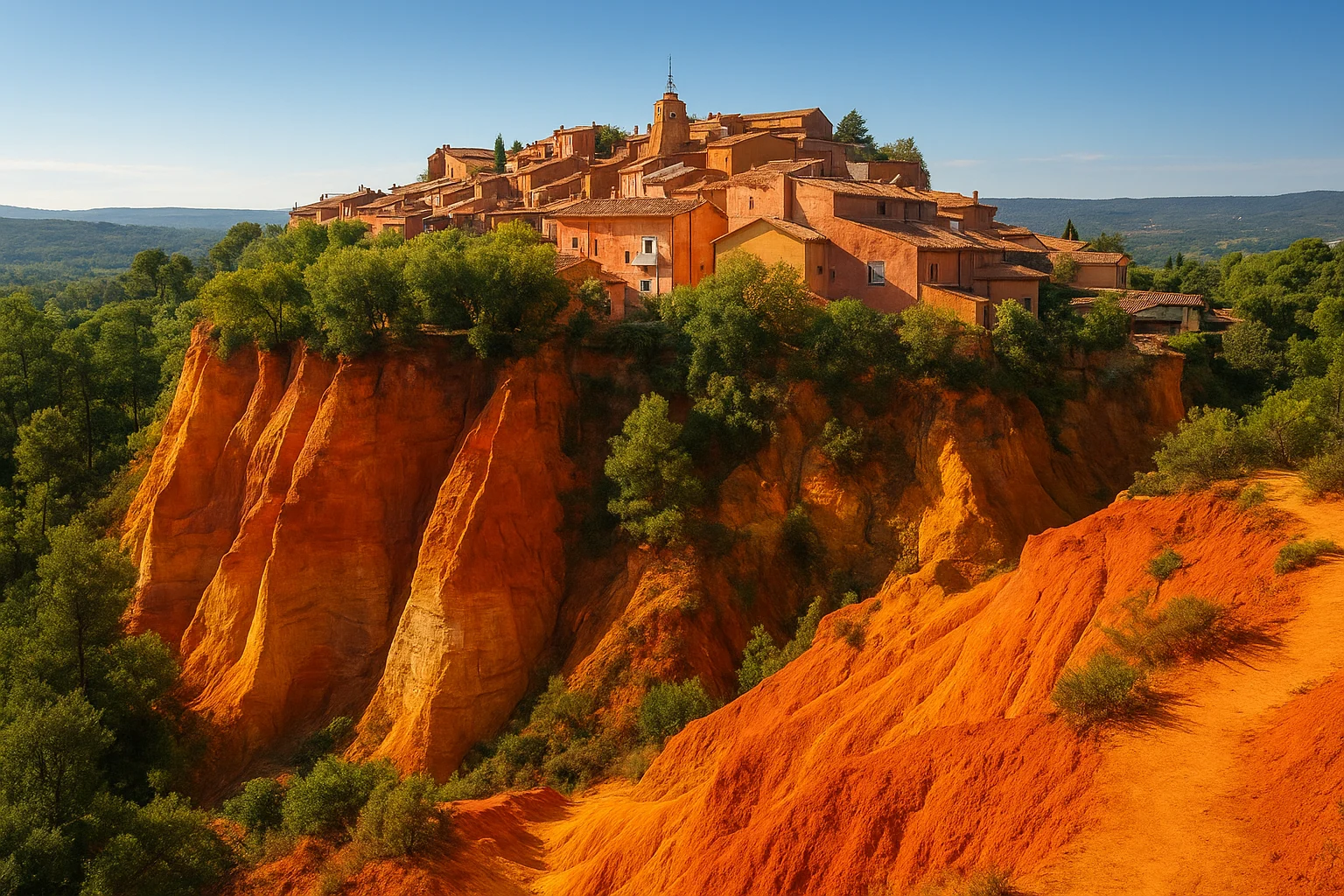 Roussillon Ochre Cliffs