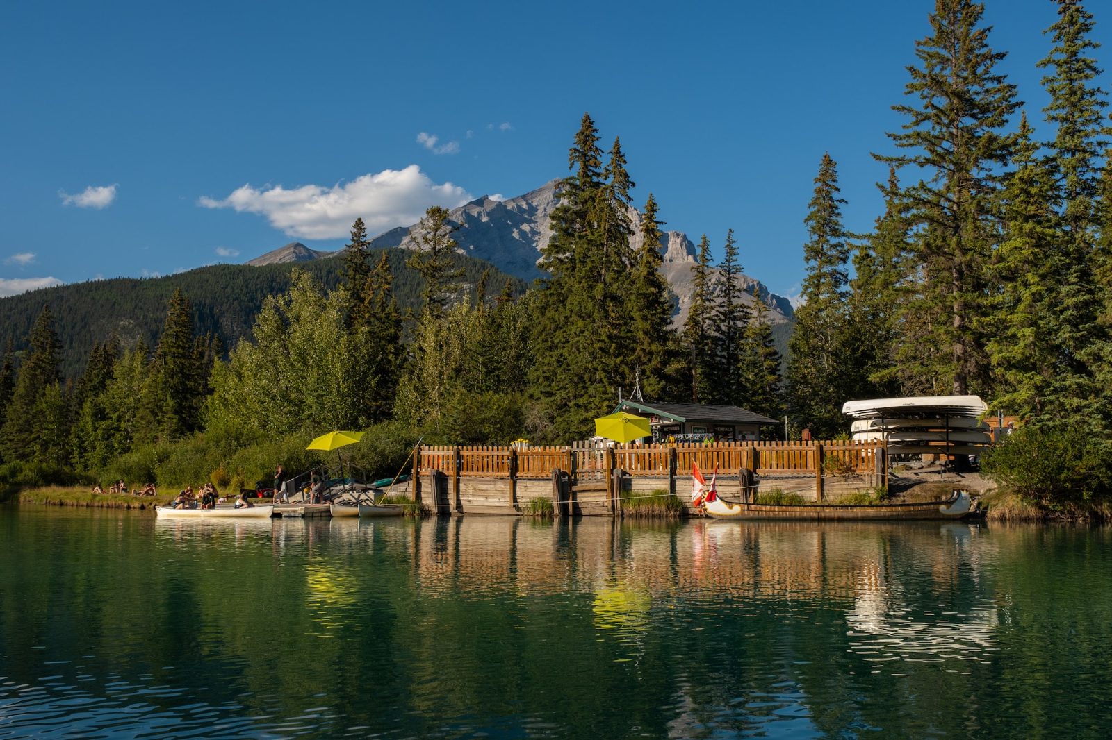 Banff Canoe Club Dock