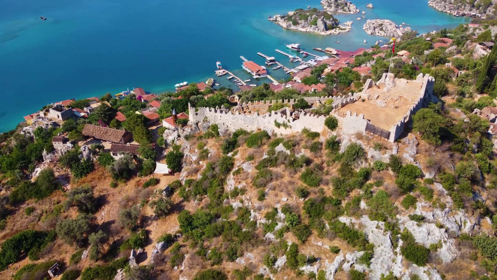 Kaleköy Castle Walls
