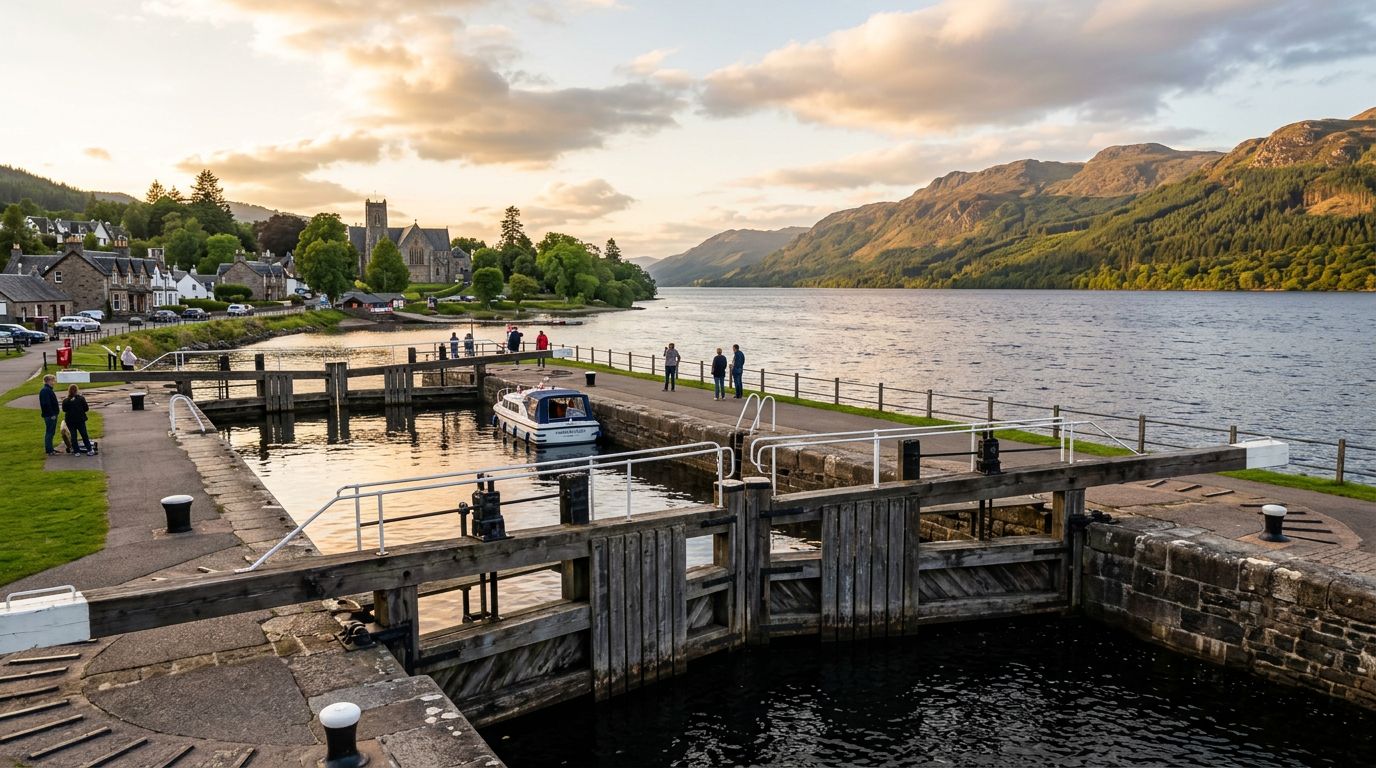 Fort Augustus Canal Locks