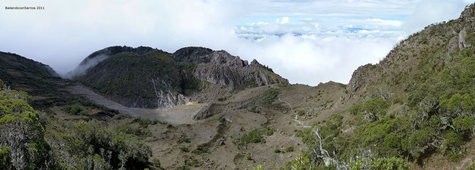 Volcanic Crater Rim