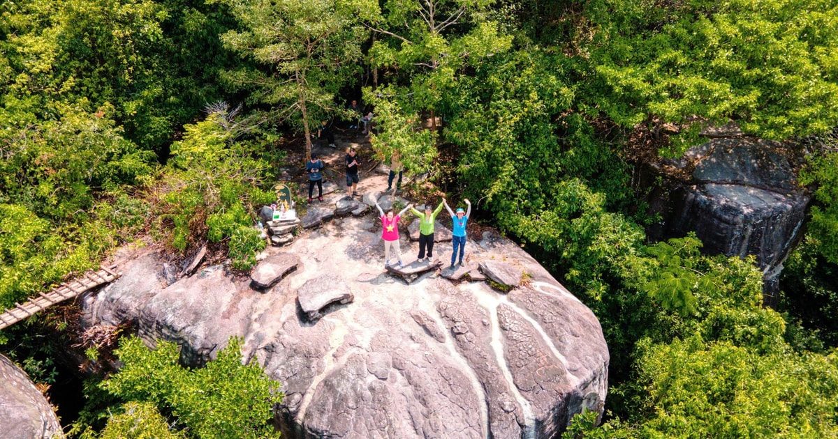 Summit Granite Boulder