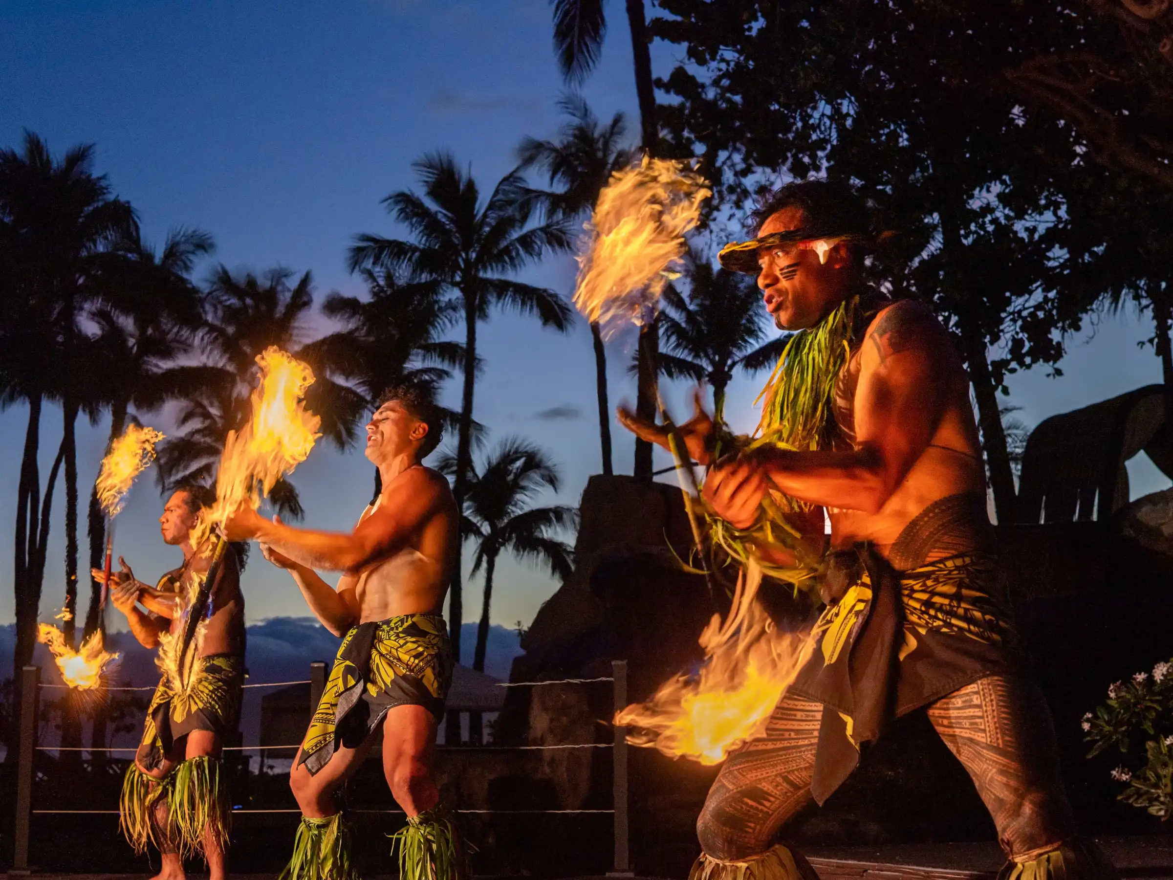 Samoan Fire Knife Team