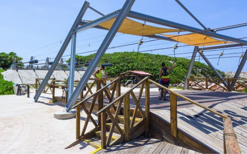 Zipline Landing Station