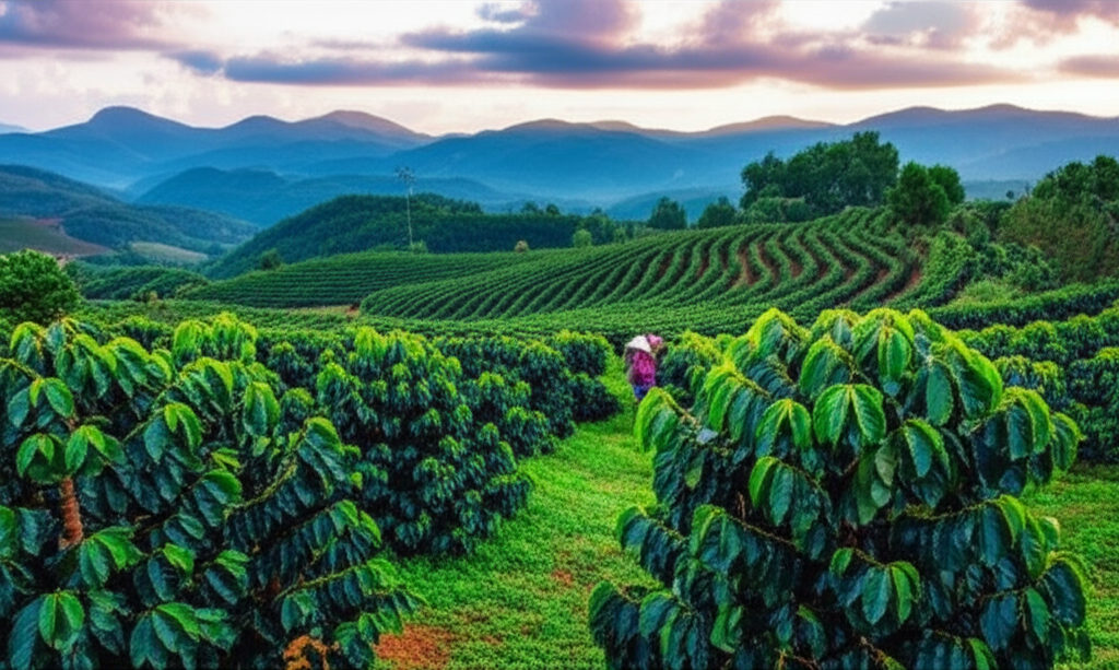 Coffee Plantation Vista
