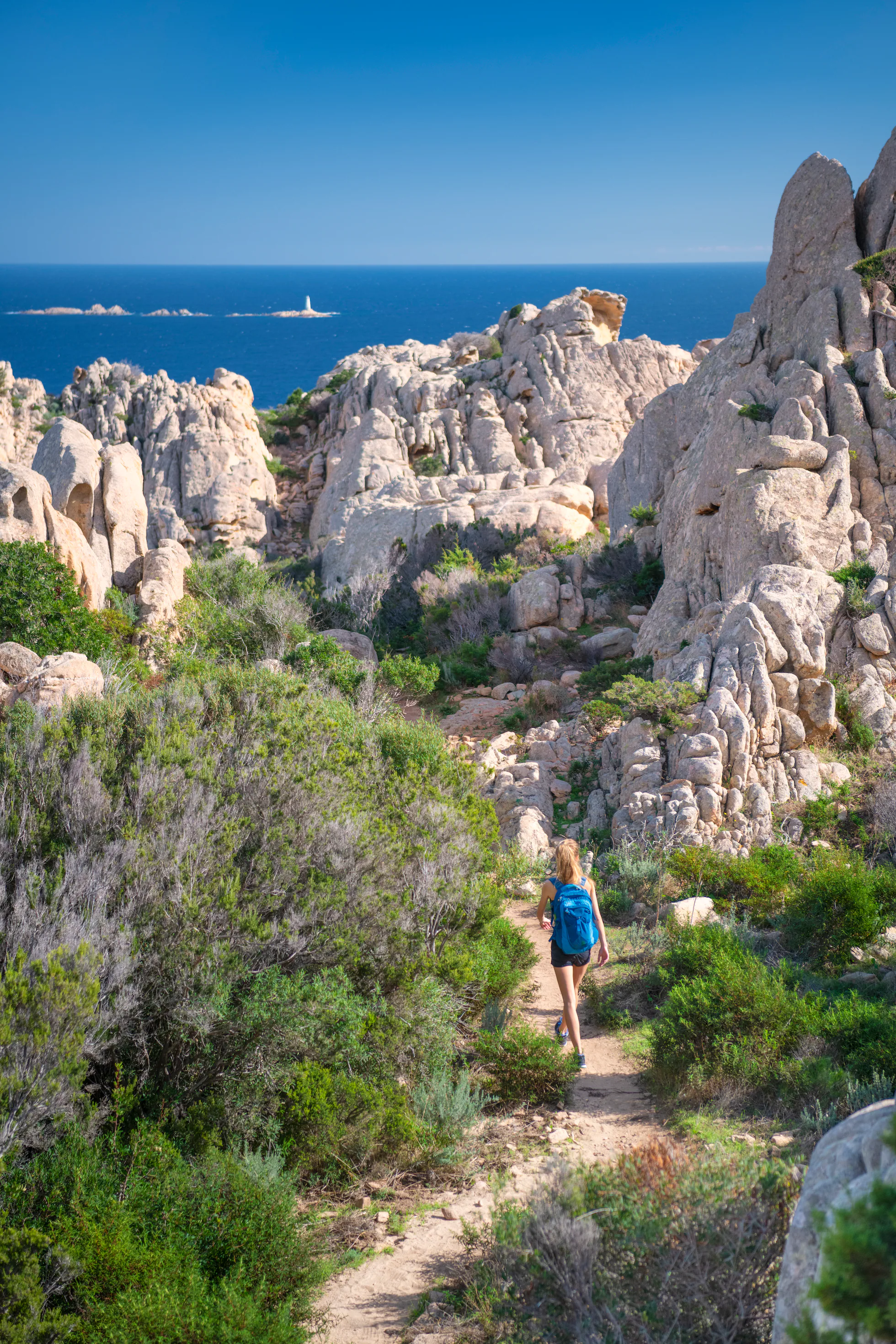 Trail Descent Path