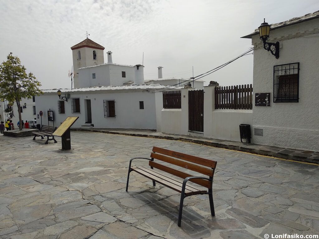 Plaza de la Iglesia in Capileira