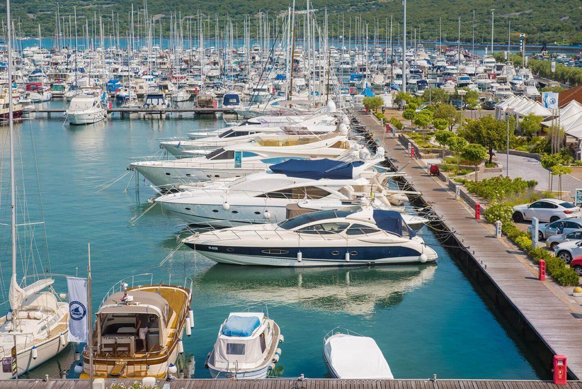 Punat Harbor Waterfront