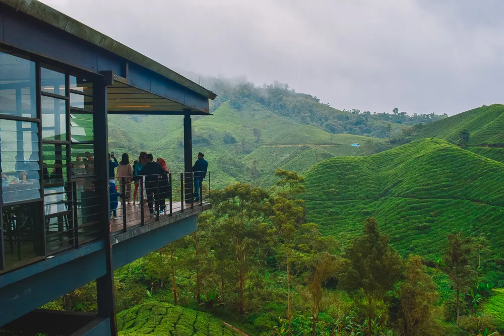 BOH Tea Centre Balcony