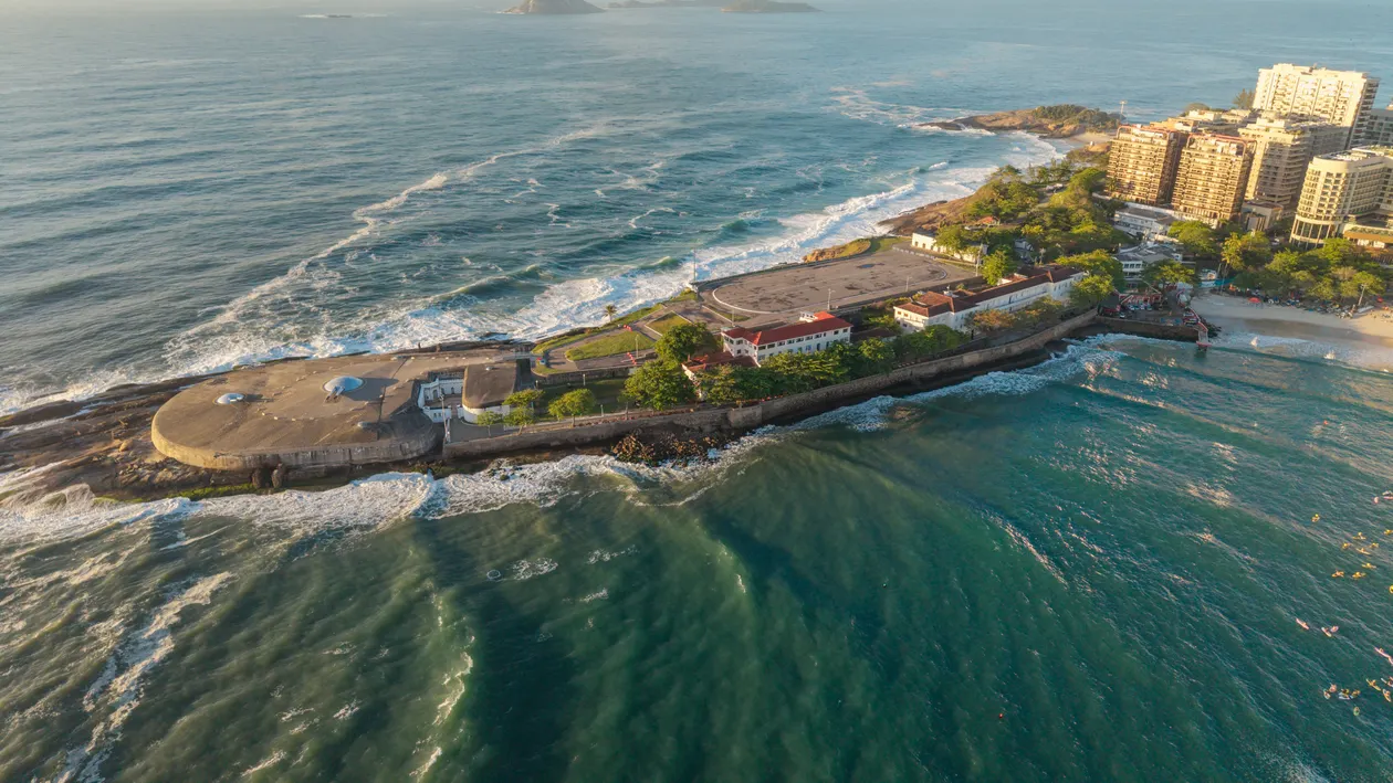 Copacabana Fort Perspective