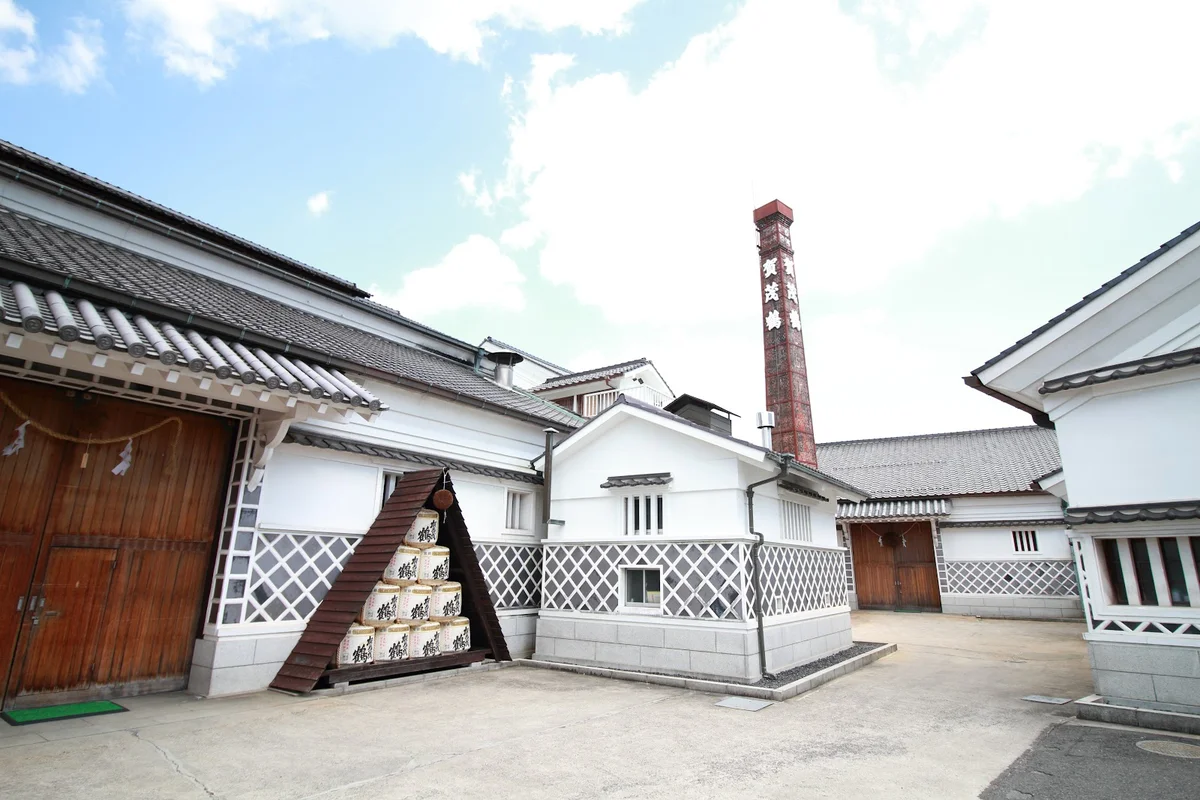 Kamotsuru Sake Brewery Entrance
