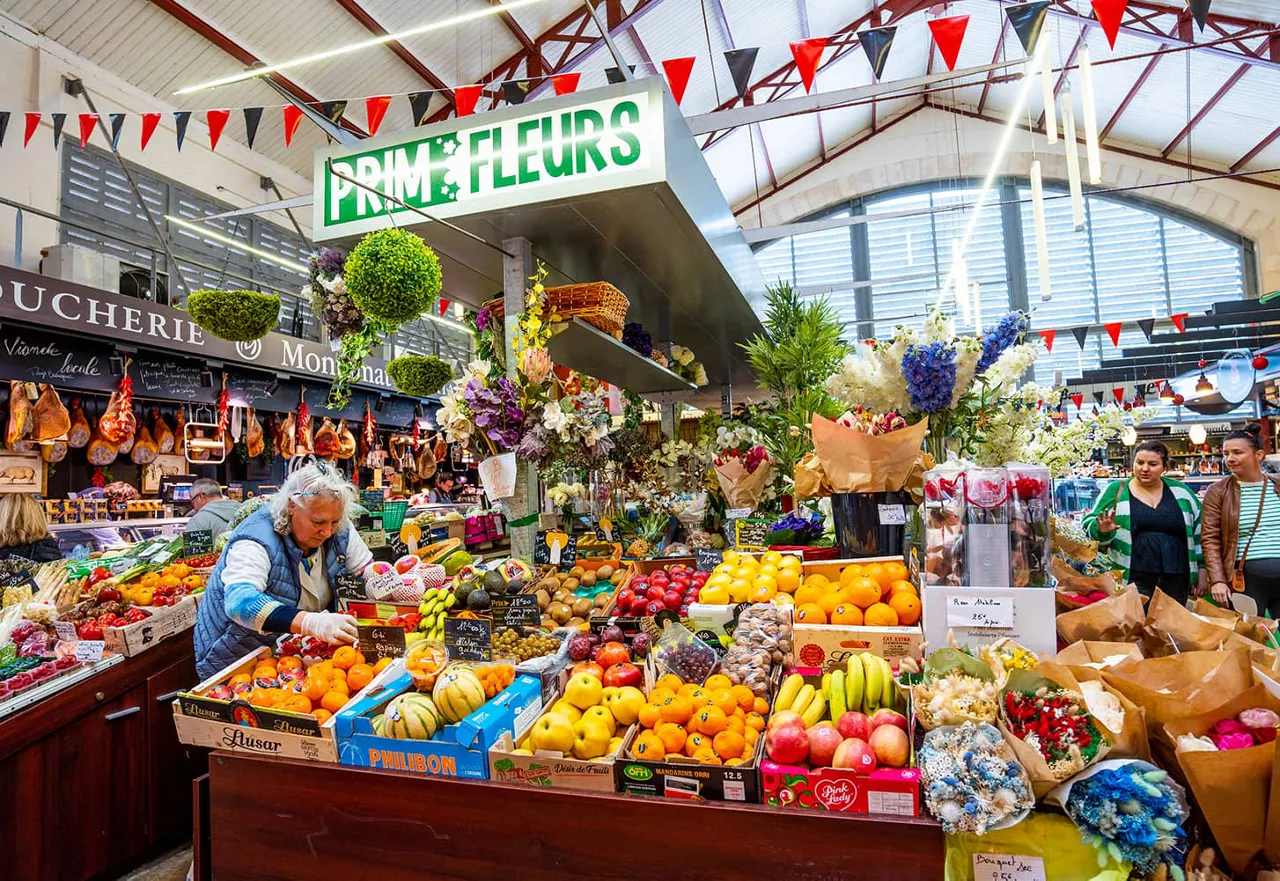 Les Halles Market Entrance