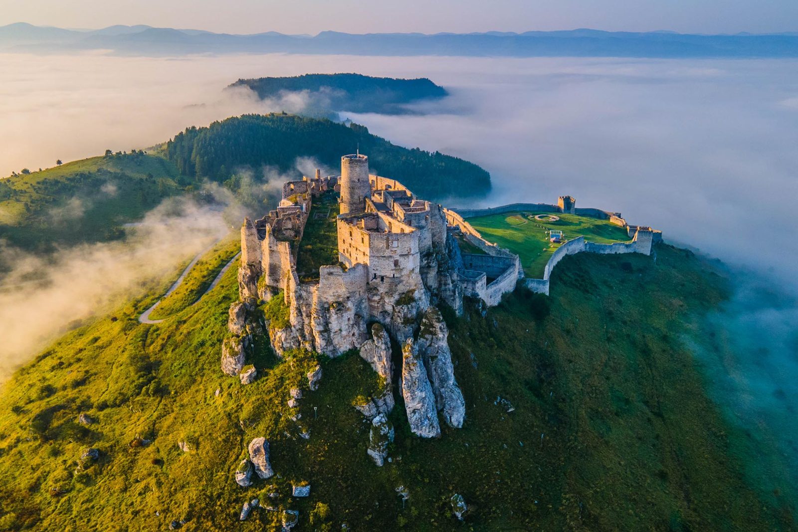 Spiš Castle Southern Ramparts