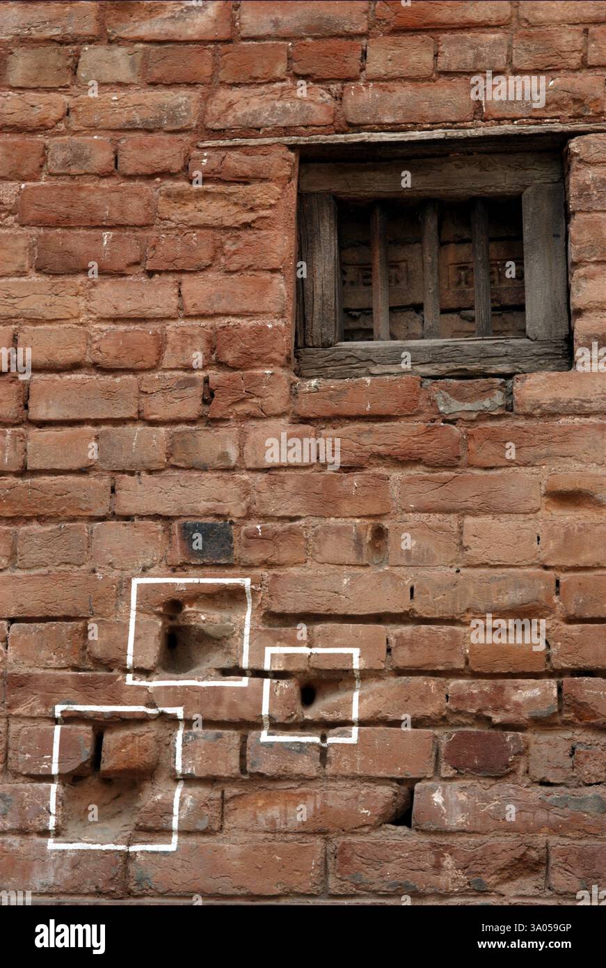 Bullet-Marked Wall