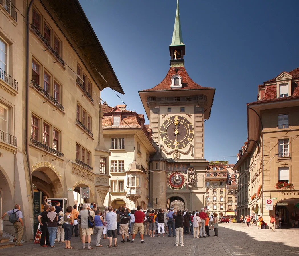 Zytglogge from Kramgasse