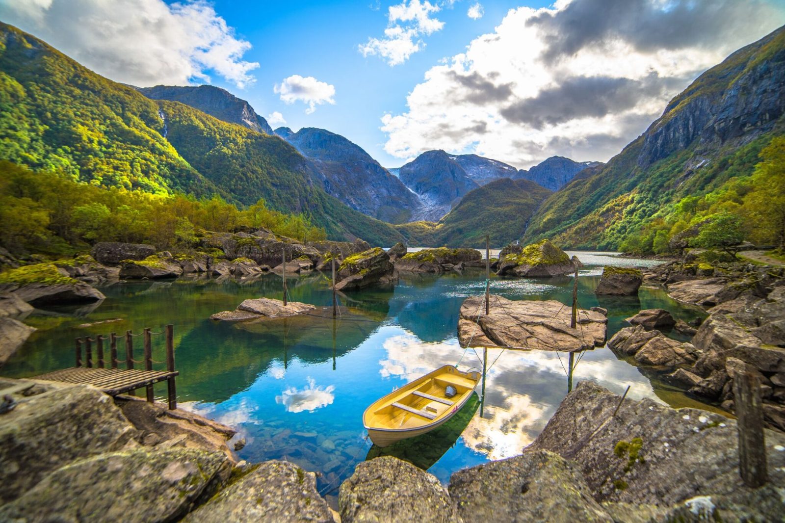 Bondhusvatnet Shoreline