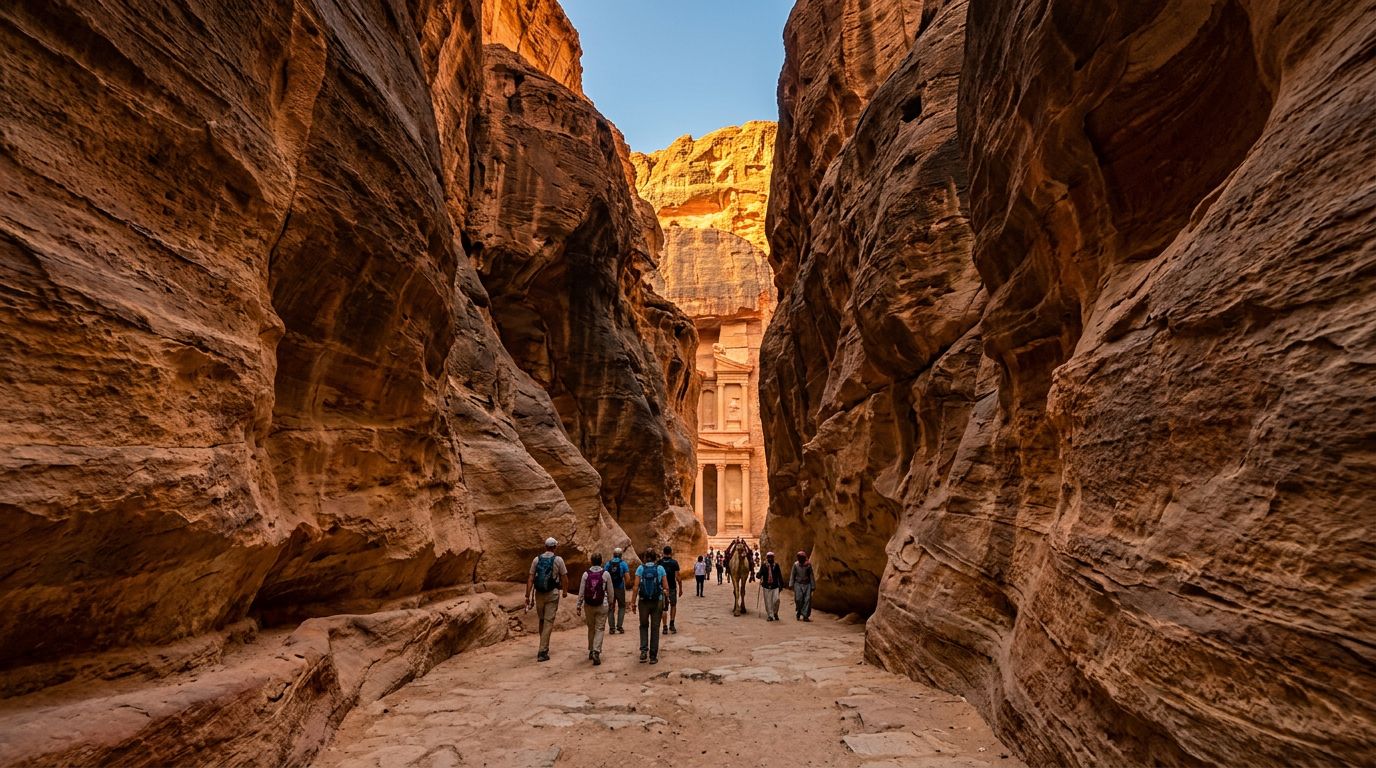 Siq Entrance