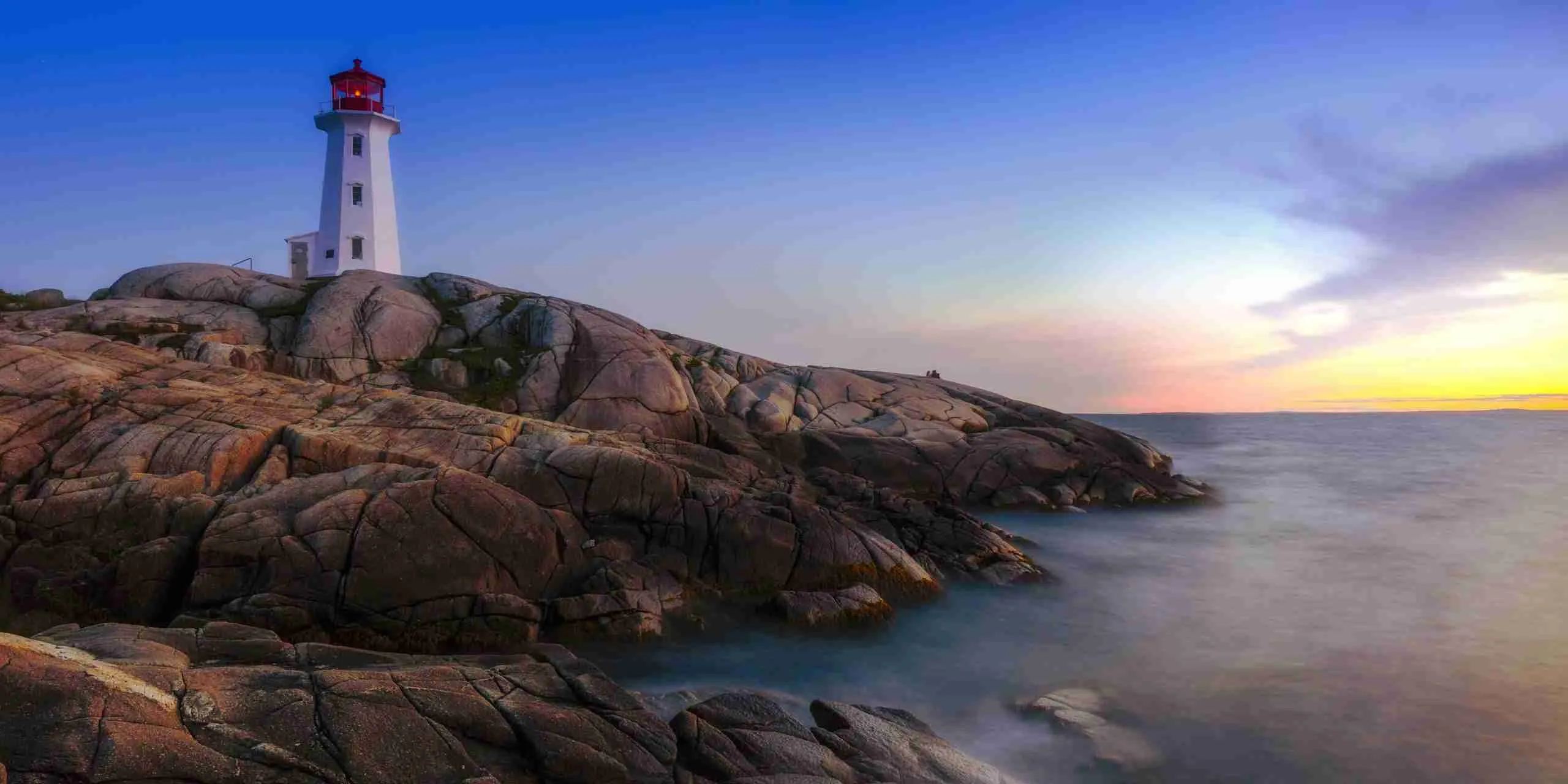 Peggys Cove at Night