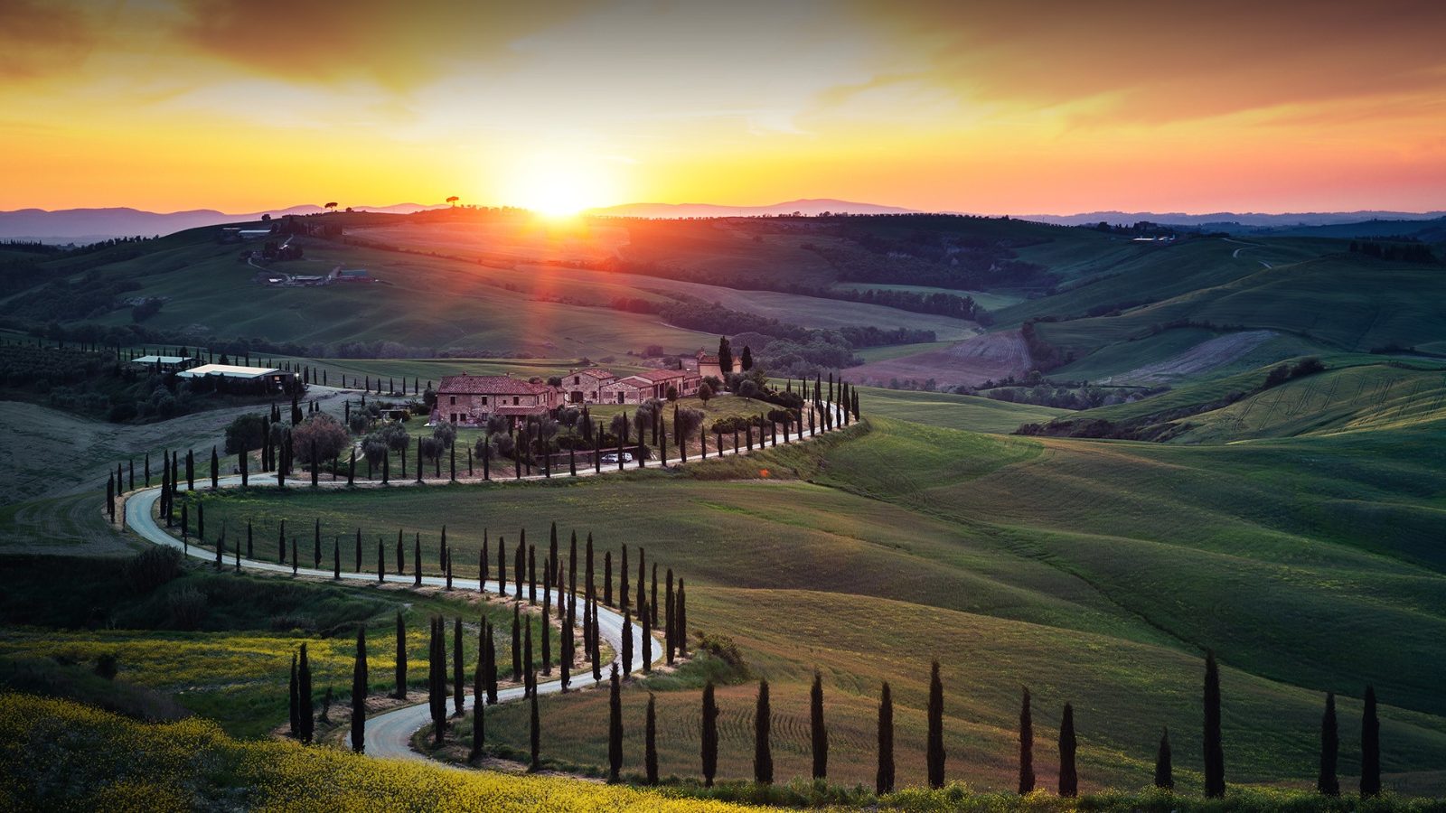 Val d'Orcia Viewpoint near Montalcino