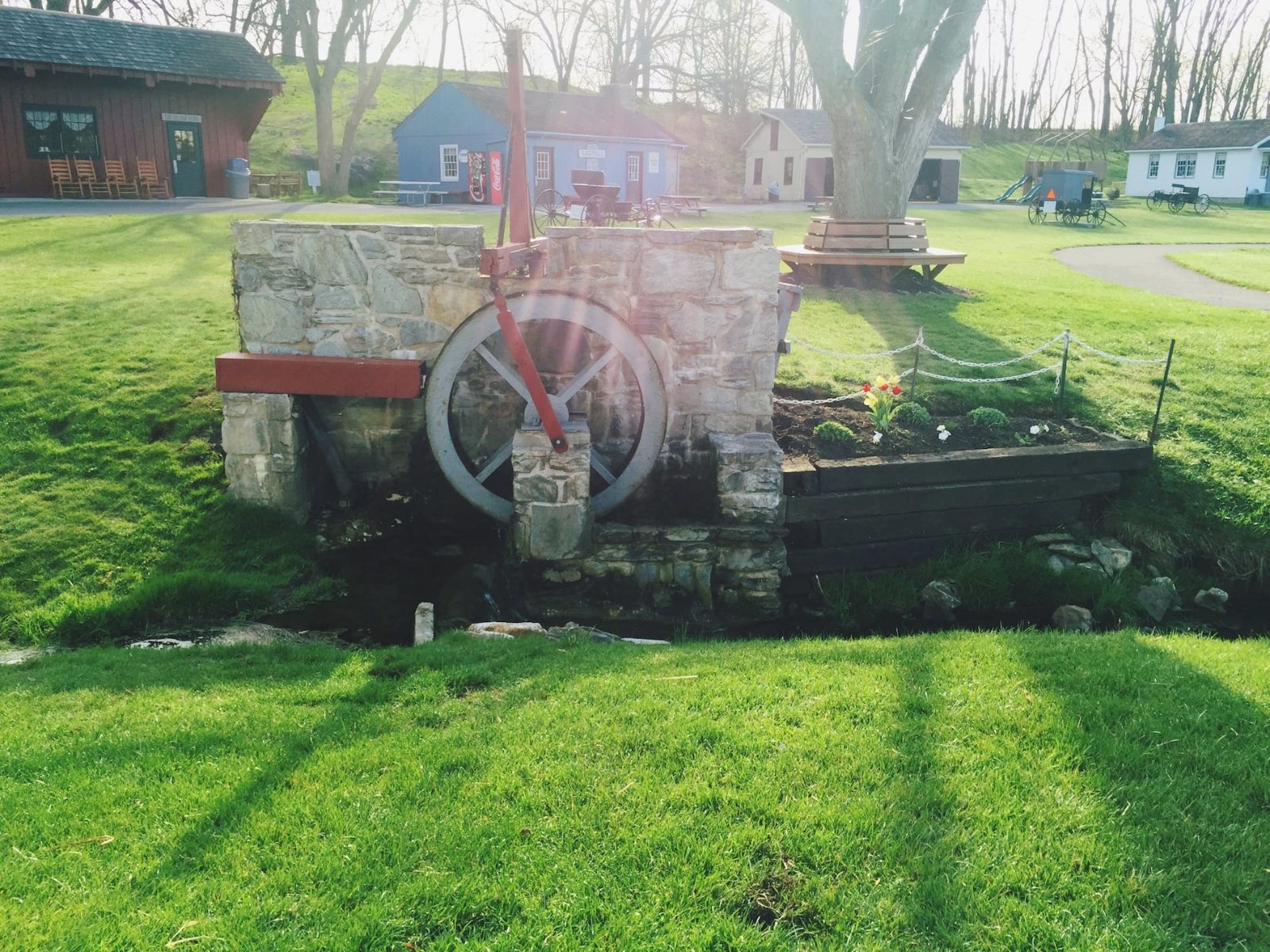 Village Water Wheel