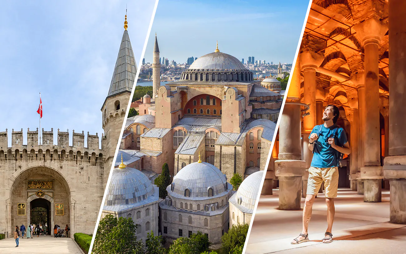 Istanbul Old City Combo: Topkapi, Hagia Sophia & Basilica Cistern