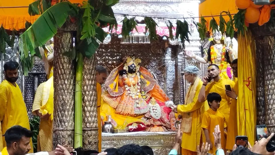 Shringar and Rajbhog Aarti Points