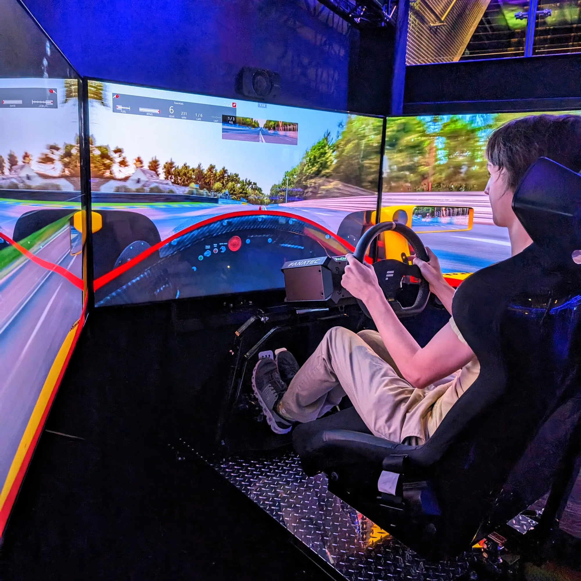 Dynamic Simulator Zone