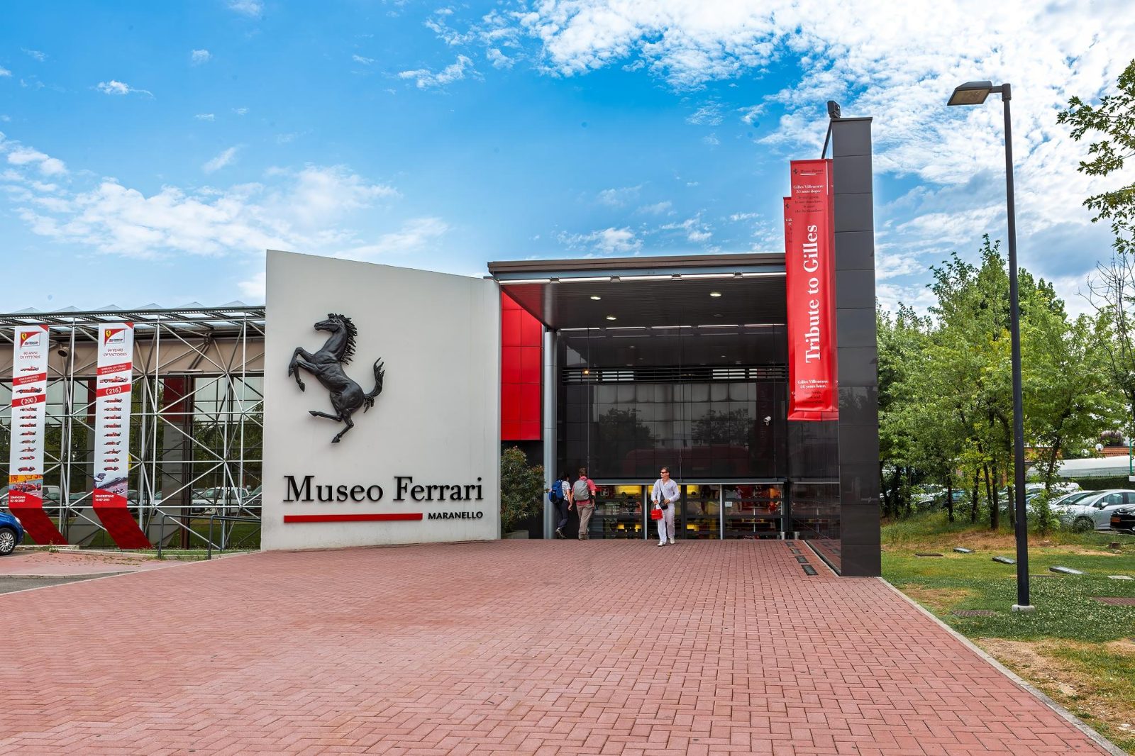 Ferrari Museum Entrance Plaza