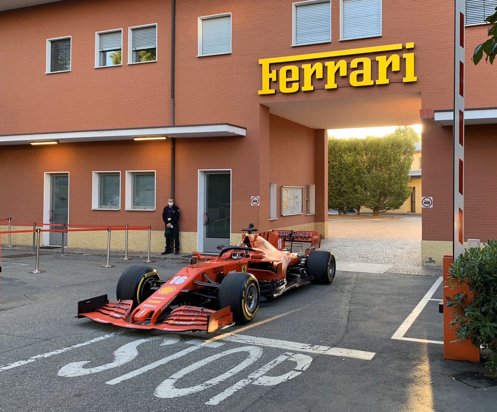 Via Dino Ferrari Curb