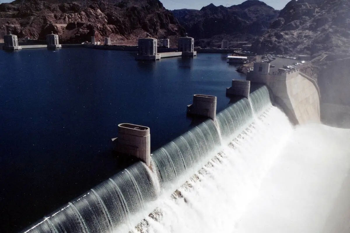 Nevada Spillway Wall