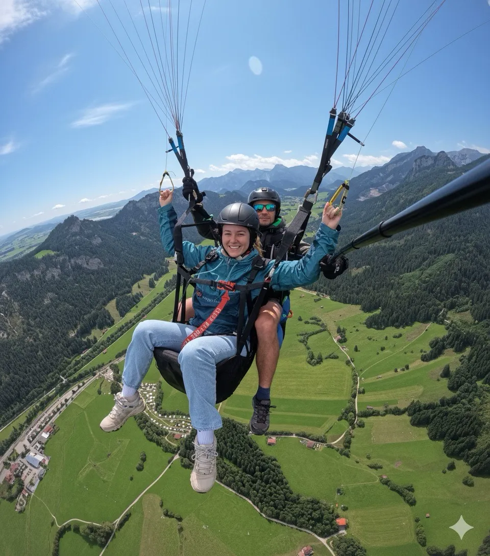Tandem Paragliding Mayrhofen