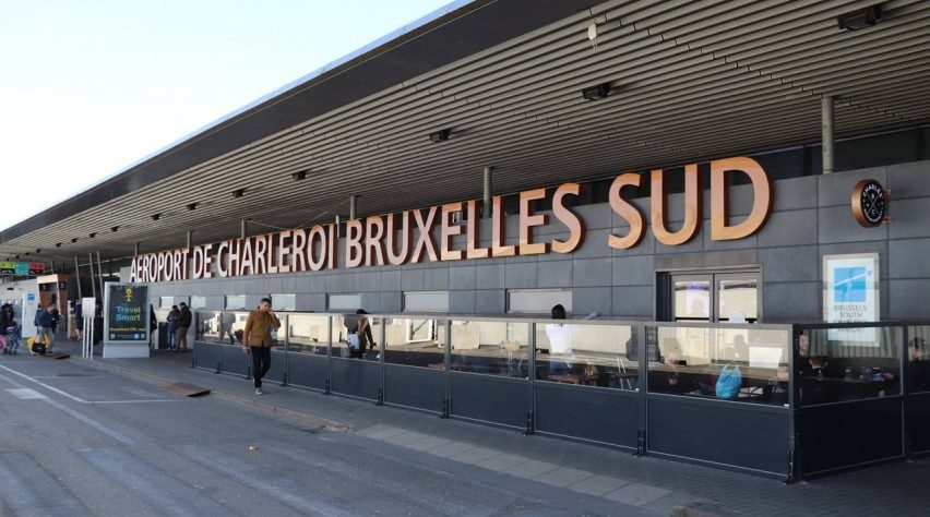 Airport Departure Hall Entrance