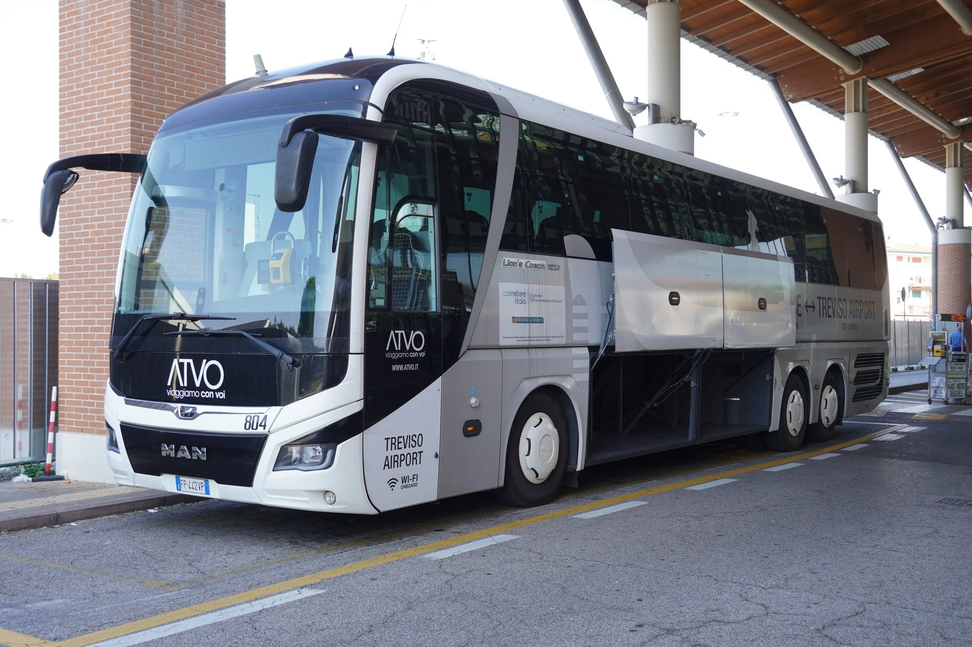 ATVO Bus Stop Platform